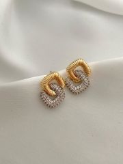 Helena zirkon taşlı mix küpe