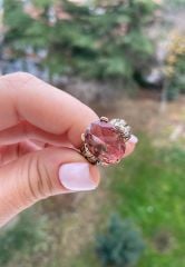 Bronz Turmalin yüzük