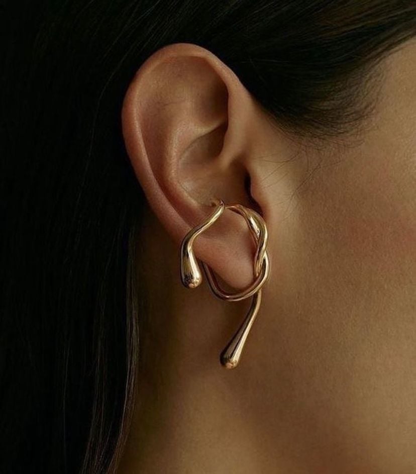 Tasarım earcuff model küpe