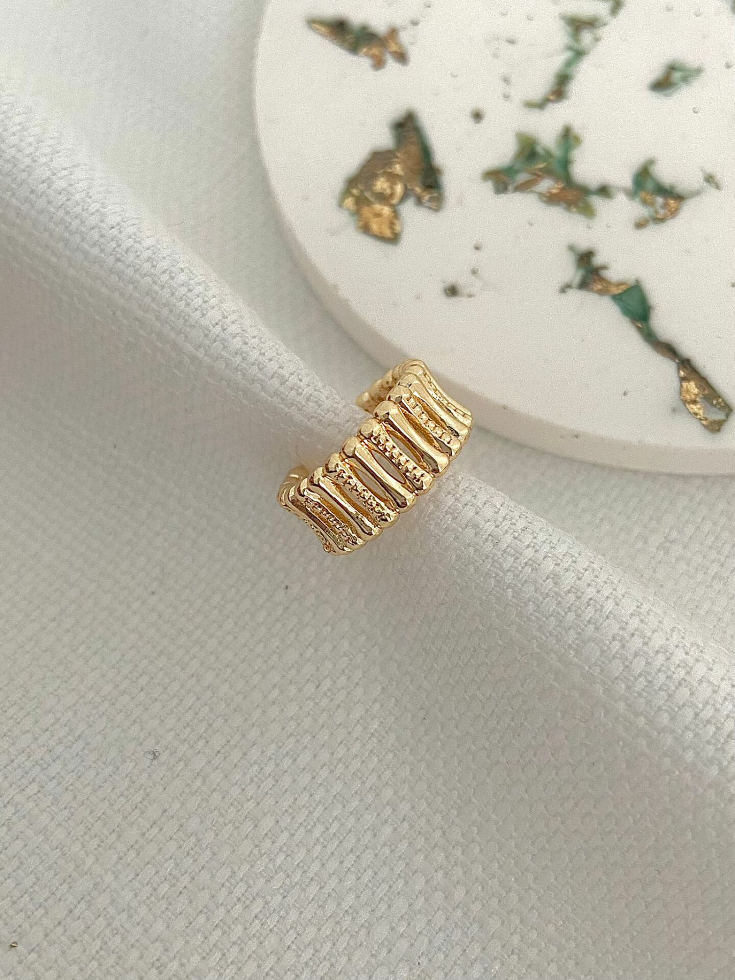 Dokulu Kafes kesim earcuff