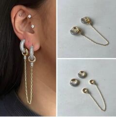 Özel tasarım Rika küpe