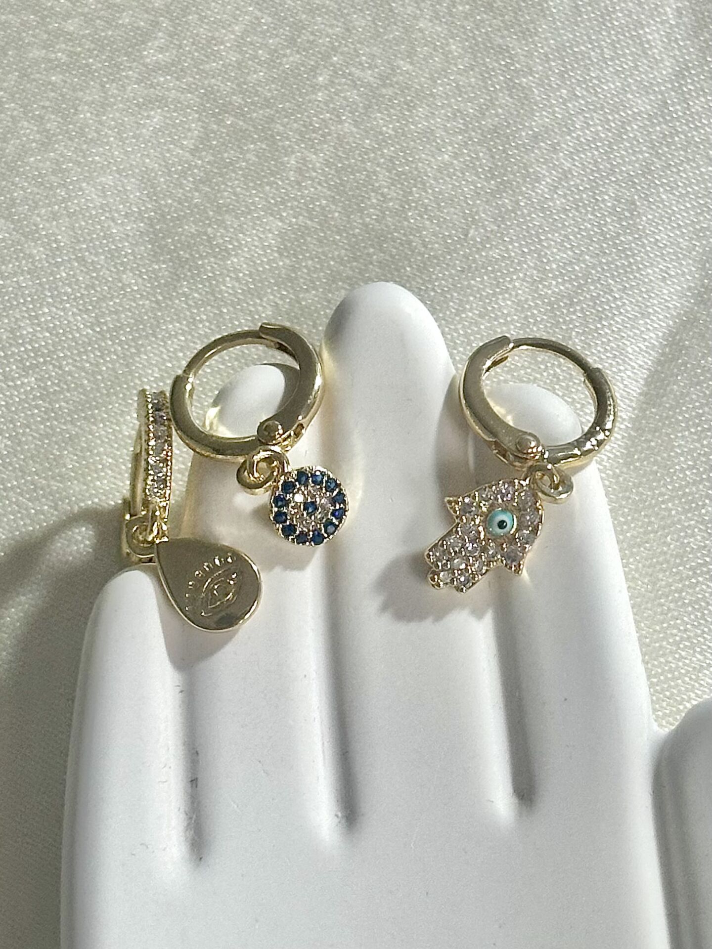 3 lü set küpe fatma ana