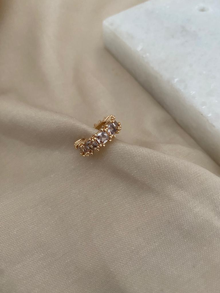 Baget taş earcuff / kıkırdak küpe