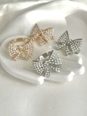 İncili fiyonk yüzük