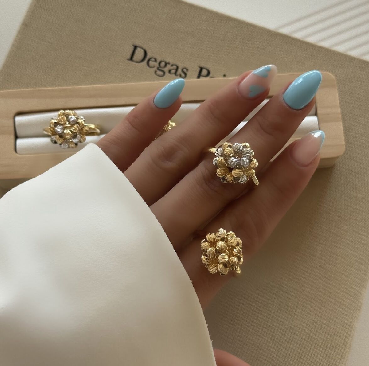 Dorika topcuk yüzük