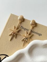 Luna kutup yıldızı küpe