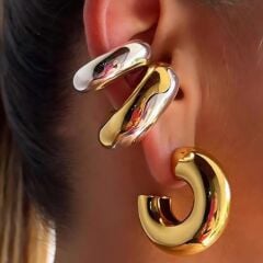 Kalın bombe earcuff
