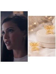 Füsun kelebek küpe