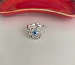 Zirkon taşlı göz yüzük