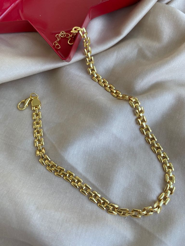 Örme choker kolye