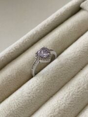 Marka kalp yüzük silver