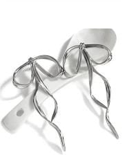 Big ribbon küpe